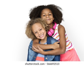 Friends Friendship Smiling Together Posing - Shutterstock ID 566692513