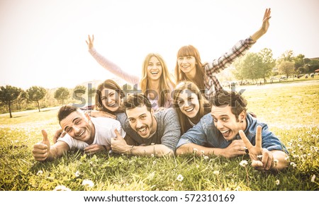 Similar – Image, Stock Photo Backlighting for the moment