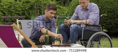 Similar – lawn chess