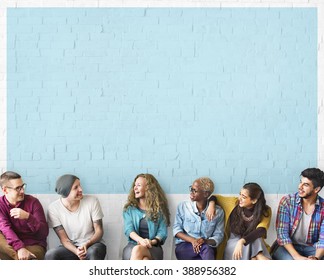 Friends Talking Communication Discussion Unity Concept - Shutterstock ID 388956382