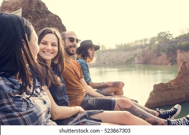 Friends Travel Holiday Adventure Together Concept