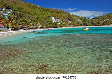 Friendship Bay Beach On Bequia Island