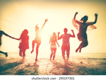 Friendship Freedom Beach Summer Holiday Concept