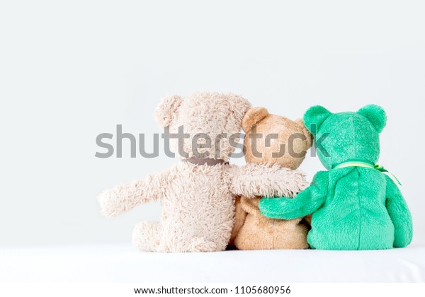 three teddy bear