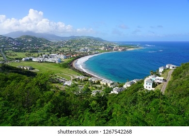 Frigate Bay Beach In St Kitts, Saint Kitts And Nevis