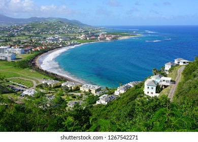 Frigate Bay Beach In St Kitts, Saint Kitts And Nevis