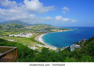 Frigate Bay Beach In St Kitts, Saint Kitts And Nevis