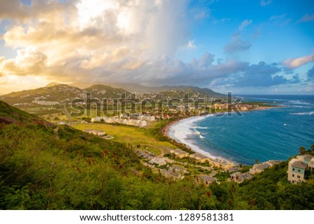 Frigate Bay is the name of two bays located close together on the island of Saint Kitts.