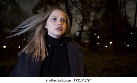 1,095 Girl Running Dark Forest Stock Photos, Images & Photography ...