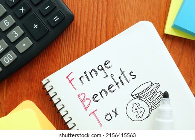 Fringe Benefits Tax Is Shown Using A Text