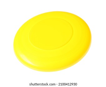 Disco de Frisbee sobre fondo blanco