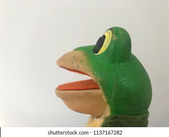 Frog Hand Puppet Doll For Chrildren