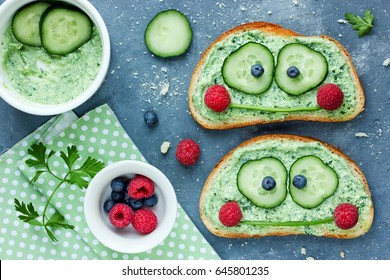 Frog Sandwiches - Healthy Food And Fun Idea For Kids