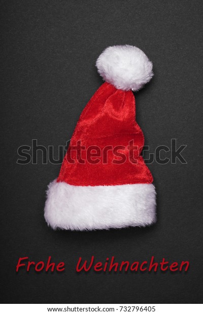 Frohe Weihnachten Meaning Merry Christmas German Stock Photo Edit Now 732796405