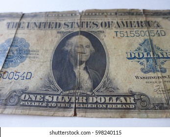 Front 1923 Dollar Bill Stock Photo 598240115 | Shutterstock