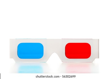 Front of of 3D glasses