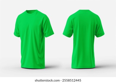 Front and Back T-Shirt Mockup