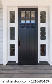 Front Black Door, Close Up