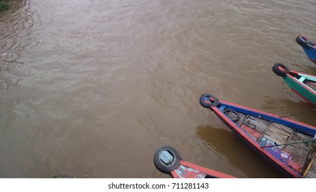 the front of the boat for background