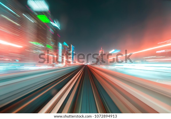 Front Cabin View Modern Driverless Metro Stock Photo Edit Now