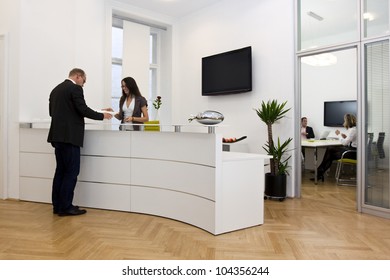 Business Office Reception Stock Photos Images Photography
