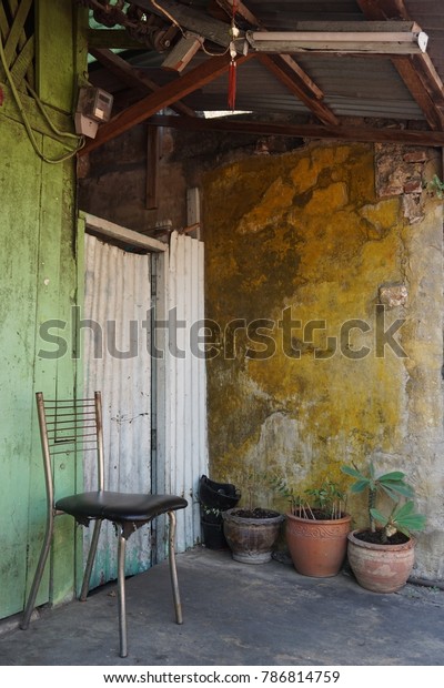 Front Door Old House Old Community Stock Photo Edit Now 786814759