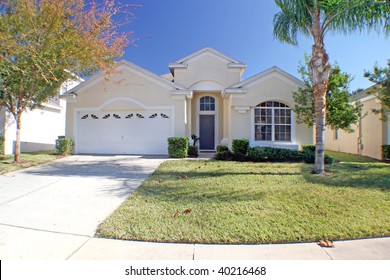 The Front Exterior Of A Florida Home