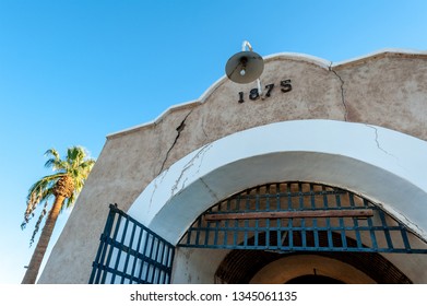 Front Gates To Yuma Territorial Prison, Arizona State Historic Park, USA