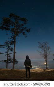 I and the front landscape