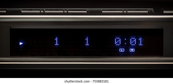 Front LED panel of multimedia player