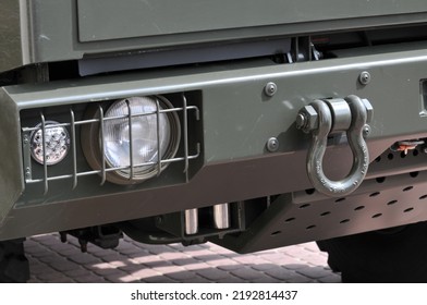 Front Of A Military Truck