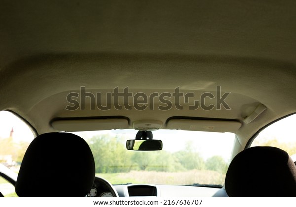 front passenger seat in the car. vehicle interior.\
passenger car seat