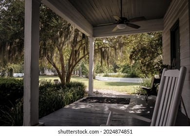 Front Porch In Rural Louisiana 