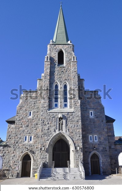 Front Saint Anthony Padua Cathedral Timmins Stock Photo (Edit Now) 630576800