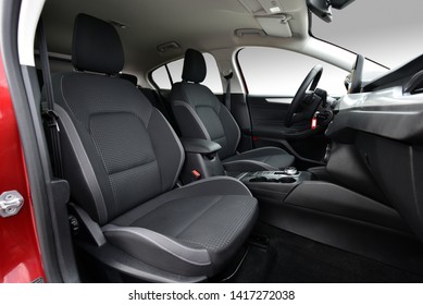 Front seats of a modern passenger car