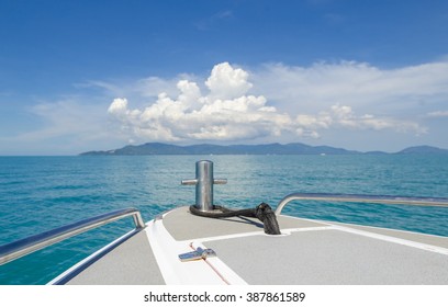 Front Of Speed Boat