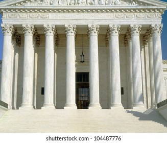 Front Of US Supreme Court, Washington DC