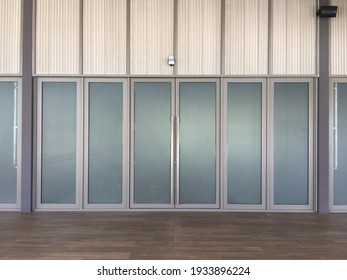 Front View Of Aluminium Door