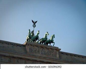 Statue Of Victoria Atop Brandenburg Gate Images Stock Photos Vectors Shutterstock