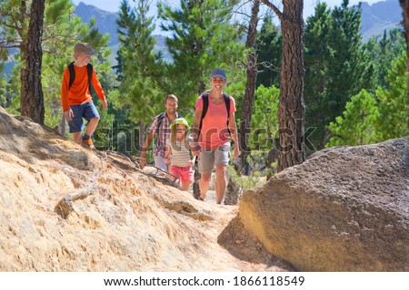 Similar – Image, Stock Photo Enjoy the view Hiking