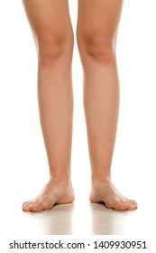 Front View Female Barefoot Legs On Stock Photo 1409930951 | Shutterstock