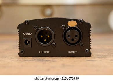 Front View Image Of Black Phantom Power Supply