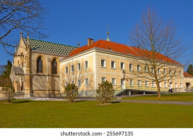 Front View Of The Mayerling Castle, Austria