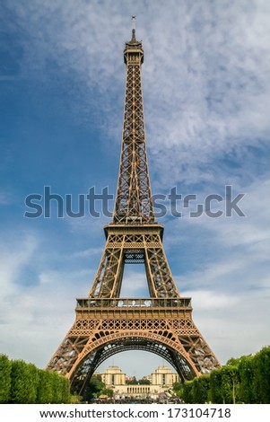 Similar – Image, Stock Photo Eiffel Tower in front of a Parisian cityscape