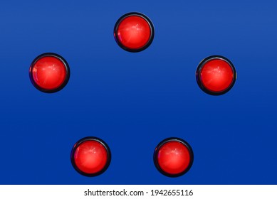 Front View Push Button Game Machine Stock Photo 1942655116 | Shutterstock