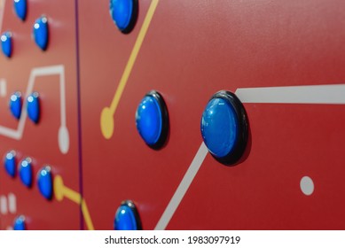 Front View Push Button Game Machine Stock Photo 1983097919 | Shutterstock