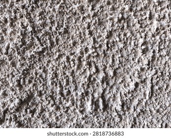 Front View Rough Coarse Spray Stucco Plaster Cement Wall Architectural Surface Texture Background