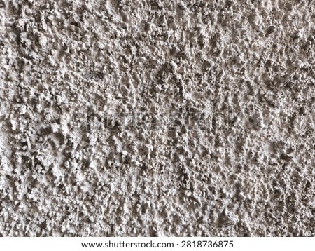 Front View Rough Coarse Spray Stucco Plaster Cement Wall Architectural Surface Texture Background