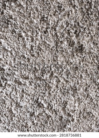 Front View Rough Coarse Spray Stucco Plaster Cement Wall Architectural Surface Texture Background