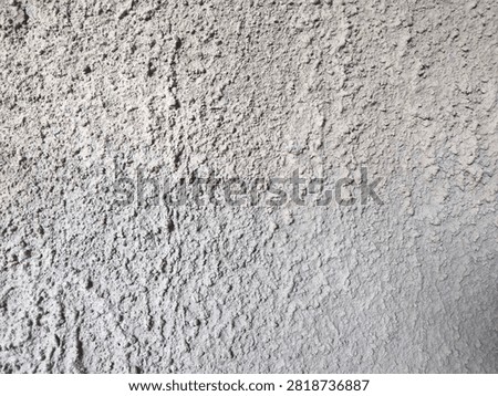 Front View Rough Coarse Spray Stucco Plaster Cement Wall Architectural Surface Texture Background